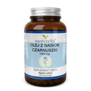 Olej z nasion czarnuszki 1000 mg - 50 kapsułek