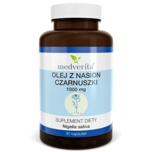 Olej z nasion czarnuszki 1000 mg - 90 kapsułek