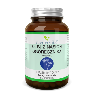 Olej z nasion ogórecznika 1000 mg - 50 kapsułek