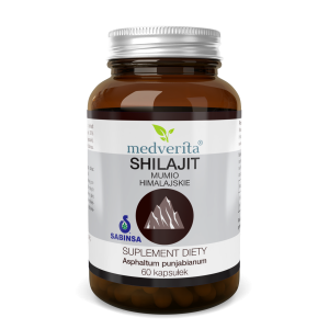 Mumio / Shilajit ekstrakt 20% kwasów fulwowych - 60 kapsułek