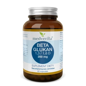 Beta Glukan 1,3 / 1,6 D 200mg - 60 kapsułek